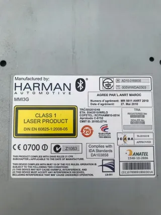 8R1035678 8R1035746B Блок навигации Audi Q5 1 Арт e12758266, вид 3