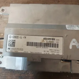 4F0919604 Блок навигации Audi A4 B8 Арт e12758089, вид 3