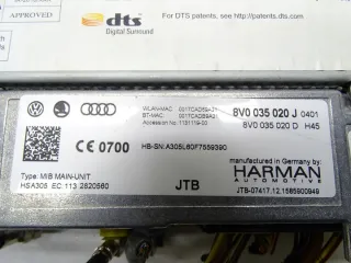 8V0035020J 8V0035020D 17718582515 Блок навигации Audi A3 8V Арт e12758060, вид 7