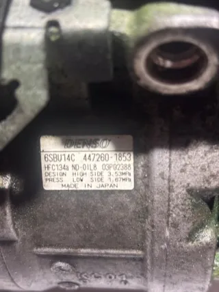447260-1853 Компрессор кондиционера BMW 1 E81/E82/E87/E88 Арт e12757470, вид 3