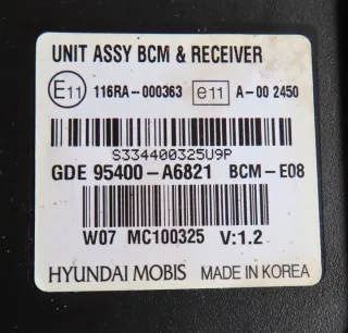 95400-A6821 Блок комфорта Hyundai i30 GD Арт e12754520, вид 4
