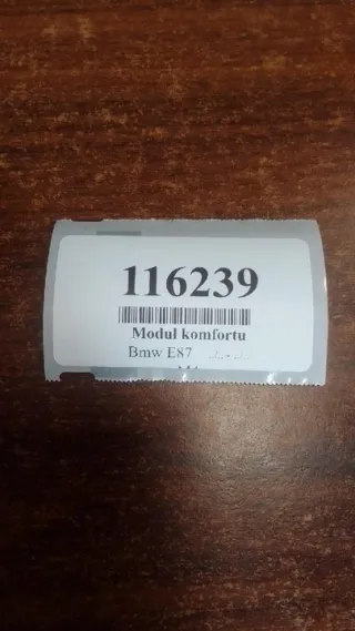 6135694383001 Блок комфорта BMW 1 E81/E82/E87/E88 Арт e12754094, вид 7