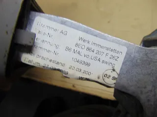 8E0864207F 8E0864207f Подлокотник Audi A4 B7 Арт e12750604, вид 2