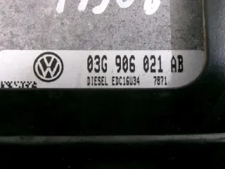 03G906021AB 0281012119 Блок управления (другие) Volkswagen Passat B6 Арт e12747843, вид 3