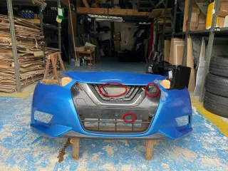  Бампер передний Nissan Micra K14 Арт e12747418, вид 10