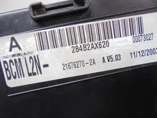 284B2AX620 Блок управления (другие) Nissan Micra K12 Арт e12747196, вид 2