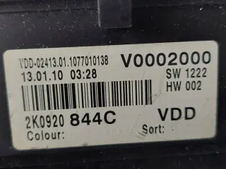 2K0920844C Щиток приборов (приборная панель) Volkswagen Caddy 3 Арт e12745070, вид 7