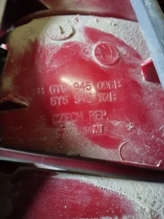 6Y6945096B 6Y6945112B Фонарь задний правый Skoda Fabia 1 Арт e12742267, вид 4