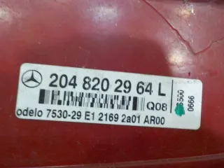 2048202964 Фонарь задний левый Mercedes C W204 Арт e12741441, вид 3