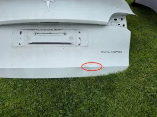  Крышка багажника (дверь 3-5) Tesla model Y Арт e12739663, вид 5