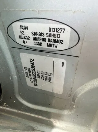  Крышка багажника (дверь 3-5) Renault Megane 1 Арт e12739594, вид 2