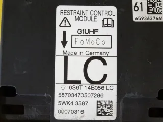 6S6T14B056LC NR2066 Блок AirBag Mazda 2 DE Арт e12734749, вид 2