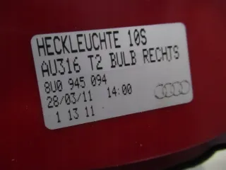 8U0945094 Фонарь задний правый Audi Q3 1 Арт e12733682, вид 3