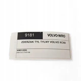 31425198 39847232 Бампер передний Volvo XC60 2 Арт e12731487, вид 5