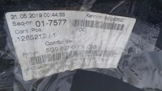 5G9807421M Бампер задний Volkswagen Golf 7 Арт e12731215, вид 8
