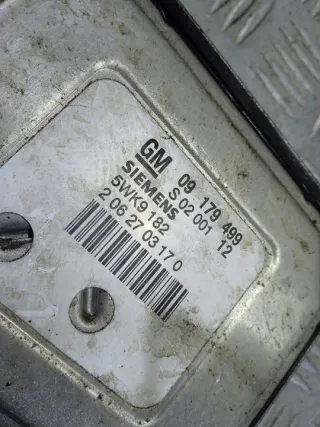 09179499 Блок управления двигателем Opel Vectra C  Арт e12729465, вид 2