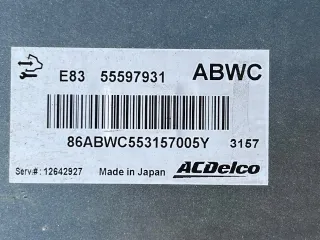 55597931 Блок управления двигателем Opel Corsa D Арт e12729368, вид 3
