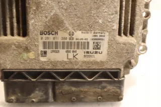 0281011380 1,7CDTI Блок управления двигателем Opel Astra H Арт e12729217, вид 7