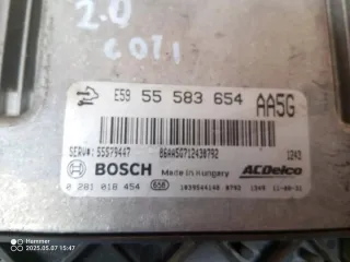 55583654 Блок управления двигателем Opel Astra J Арт e12729205, вид 2