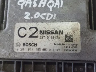 23710BB47A 0281017185 Блок управления двигателем Nissan Qashqai 1  Арт e12729057, вид 2