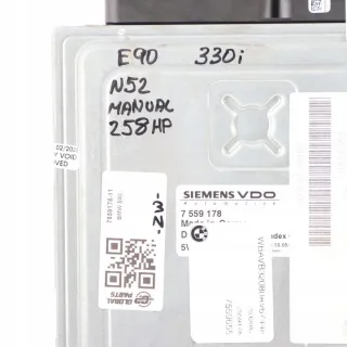7559178 Блок управления двигателем BMW 5 E60/E61 Арт e12727309, вид 4