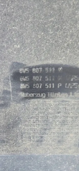 8W5807511M Бампер задний Audi A4 B9 Арт e12724843, вид 9
