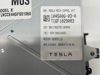 1045006-03-A 104500603A Блок навигации Tesla model X Арт e12723571, вид 9