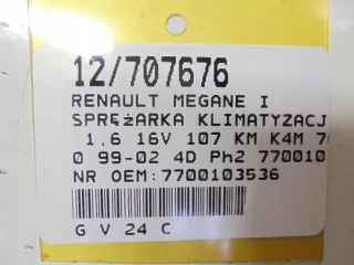 7700103536 Компрессор кондиционера Renault Megane 1 Арт e12722998, вид 9