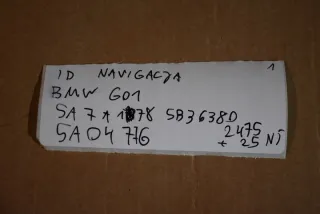 5A7A178, 5B36380, 5A04776 Блок навигации BMW X3 G01 Арт e12722647, вид 5