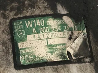 0002342411 LORK-535-9038 Компрессор кондиционера Mercedes ML W163 Арт e12722623, вид 5