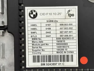 9243897 Блок навигации BMW 5 F10/F11/GT F07 Арт e12722454, вид 6