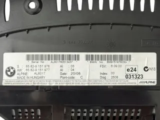9186215 9151976 65129186215 Блок навигации BMW 3 E90/E91/E92/E93 Арт e12722327, вид 7