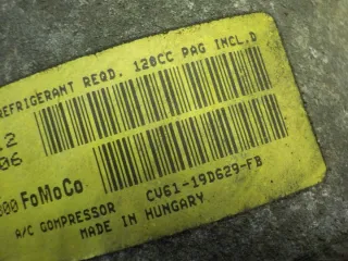 CV61-19D629-FB 19D629 CV6119D629FB 10SP39 Компрессор кондиционера Ford Focus 3 Арт e12722205, вид 5