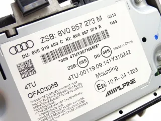 8V0857273M KM17700916645 Блок навигации Audi A3 8V Арт e12721997, вид 4