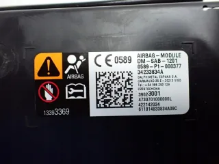39023001 Подушка безопасности Opel Astra K Арт e12719925, вид 3