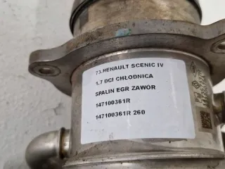 147100361R 147357337R 82780075A Радиатор EGR Renault Scenic 4 Арт e12709166, вид 9