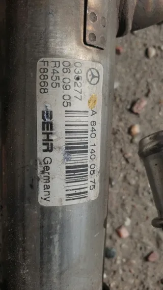 A6401400575 Радиатор EGR Mercedes A W169 Арт e12709017, вид 2