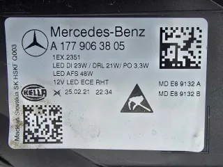 A1779063805 Фара правая Mercedes A W177 Арт e12708596, вид 5