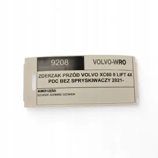 32234928 32296892 32234934 Бампер передний Volvo XC60 2 Арт e12706423, вид 5