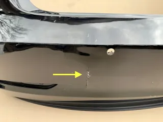 1083983 Бампер задний Tesla model 3 Арт e12705448, вид 4