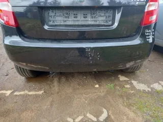  Бампер задний Skoda Fabia 2 Арт e12705294, вид 1