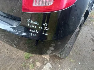 Бампер задний Skoda Fabia 2 Арт e12705294, вид 4