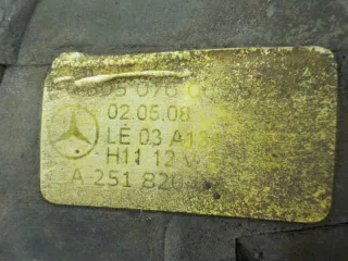  Фара противотуманная левая Mercedes C W204 Арт e12703776, вид 3