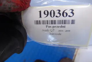  Передняя панель крепления облицовки (телевизор) Audi Q7 4L Арт e12703544, вид 7