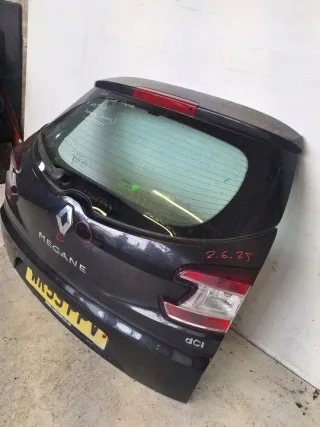  Крышка багажника (дверь 3-5) Renault Megane 3 Арт e12701232, вид 2