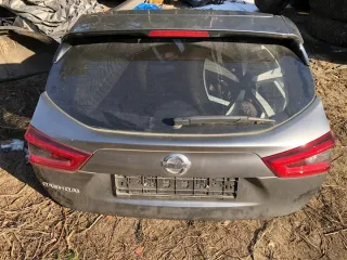 1234567745 Крышка багажника (дверь 3-5) Nissan Qashqai 2 restailing Арт e12701043, вид 1