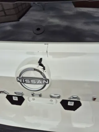 AMV3538 Крышка багажника (дверь 3-5) Nissan Qashqai 2 restailing Арт e12701042, вид 7