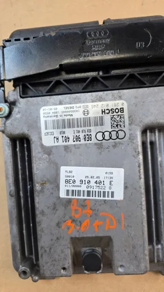 8E0910401E 8E0907401AJ Блок управления двигателем Audi A4 B7 Арт e12692141, вид 2