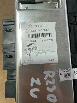 A2305450832, 2305450832 2305454632 2305454832 2305454432 2305453832 2305452332 2305451932 0265453232 Блок комфорта Mercedes SL r230 Арт e12690043, вид 2