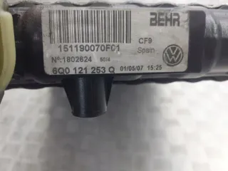 6Q0121253Q Радиатор (основной) Seat Ibiza 3 Арт e12644642, вид 2